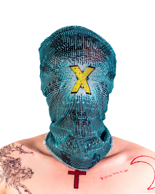 DIGI-X RHINESTONE SHIESTY (BLUE)