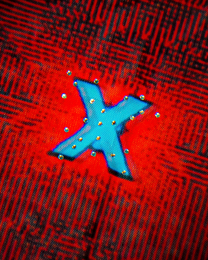 DIGI-X RHINESTONE SHIESTY (RED)