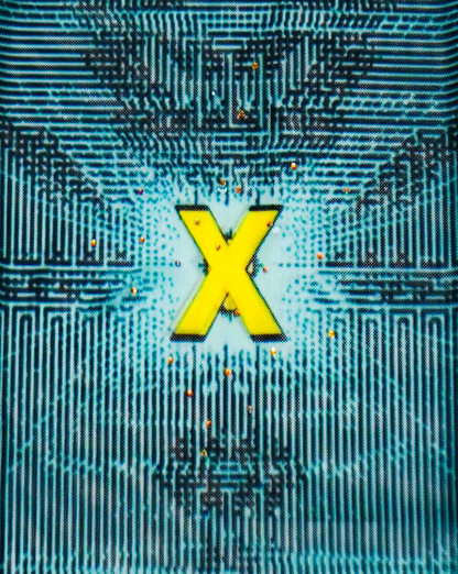 DIGI-X RHINESTONE SHIESTY (BLUE)
