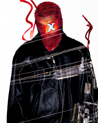 DIGI-X RHINESTONE SHIESTY (RED)